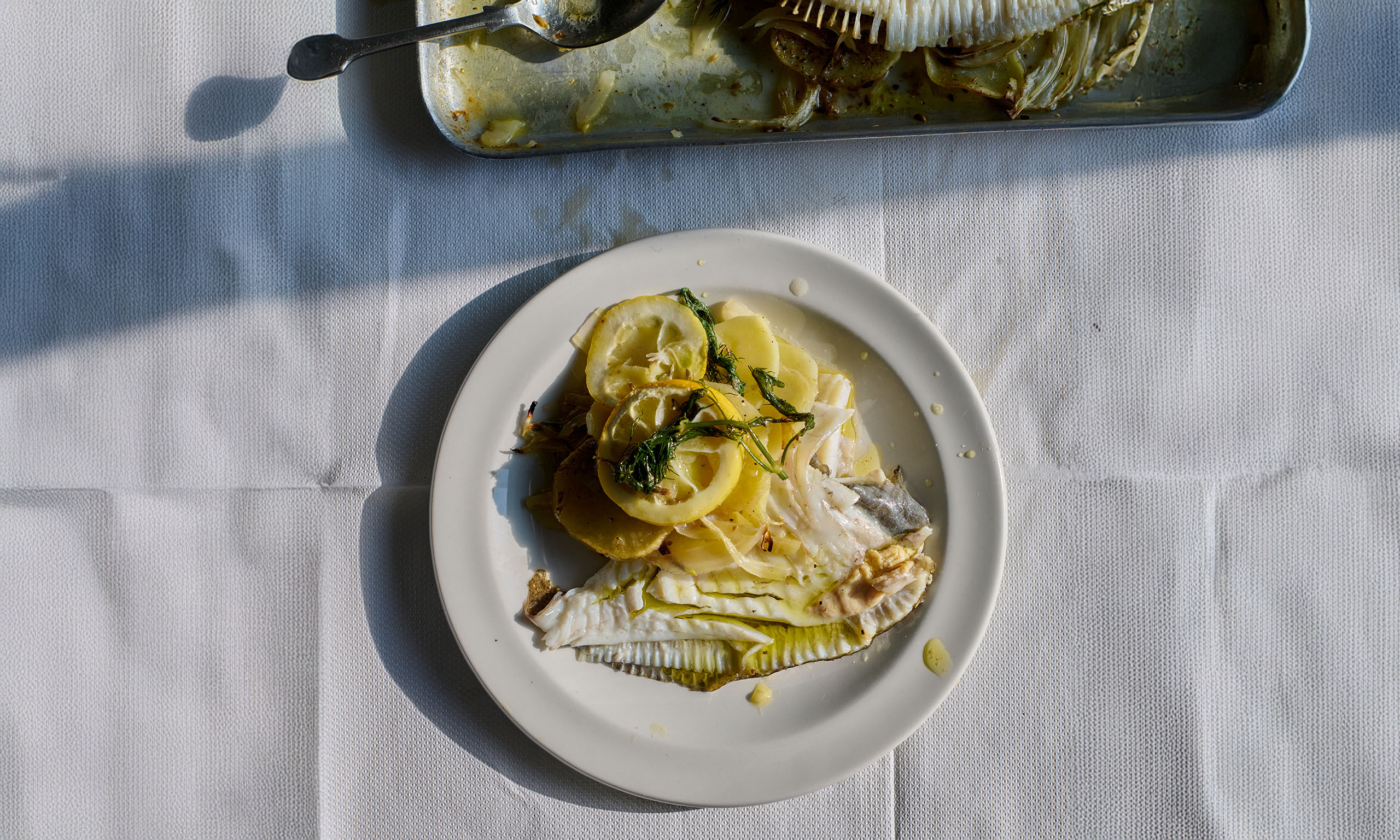 Gebratener Steinbutt mit Kartoffeln und Fenchel - nach Thomas Straker ... Gebratener Steinbutt mit Kartoffeln und Fenchel - nach Thomas Straker ...